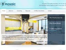 Tablet Screenshot of mosaicmanagementpro.com